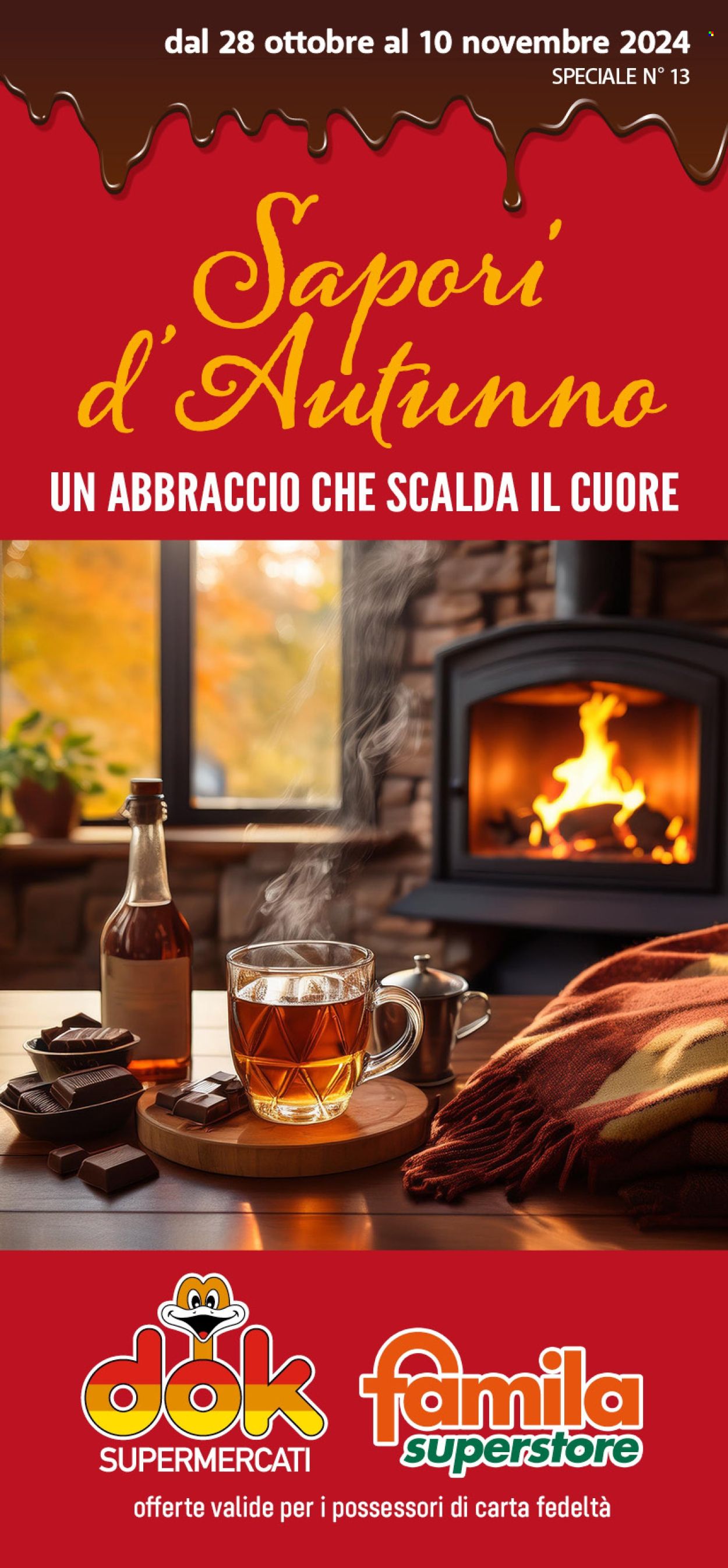 Volantino Famila - 28/10/2024 - 10/11/2024. Pagina 1