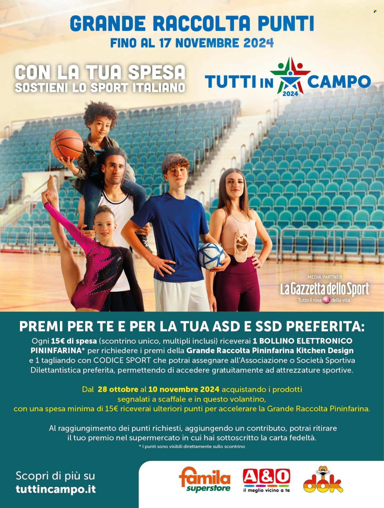 Volantino Famila - 28/10/2024 - 10/11/2024. Pagina 1