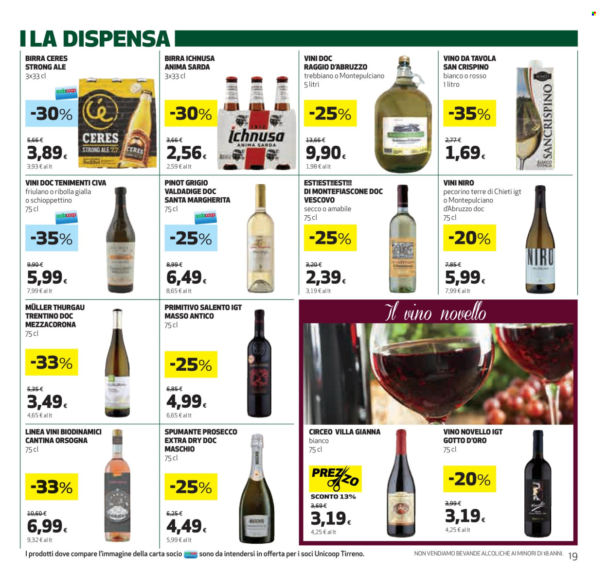 Volantino Coop - 31/10/2024 - 13/11/2024. Pagina 19