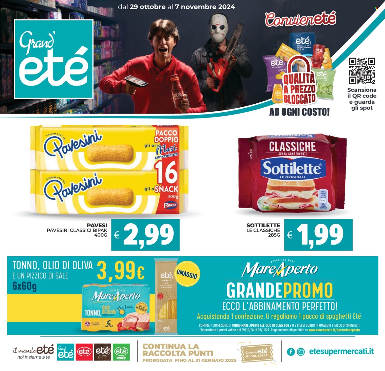 Leták Eté - 29.10.2024 - 7.11.2024. Strana 1
