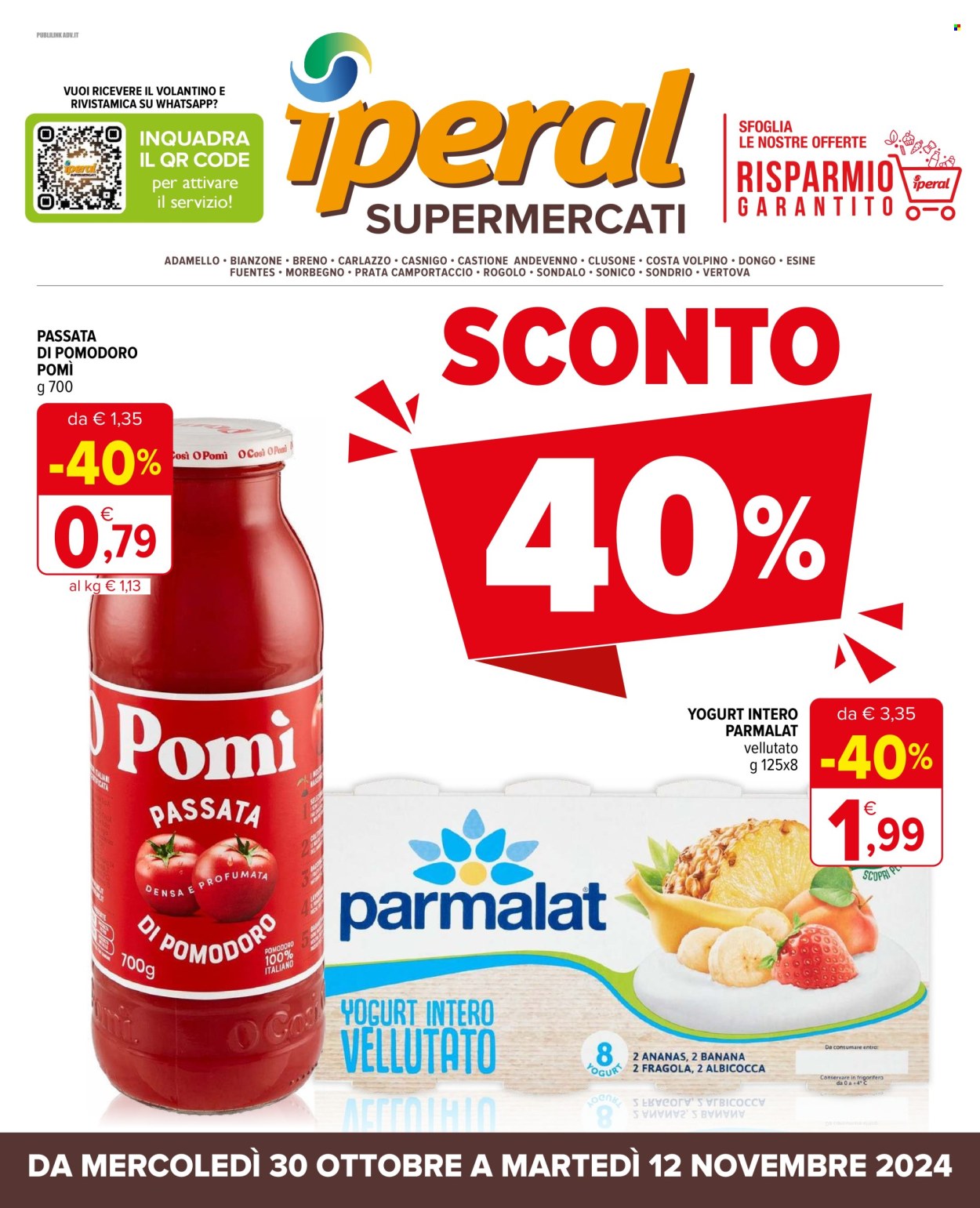 Volantino Iperal - 30/10/2024 - 12/11/2024. Pagina 1
