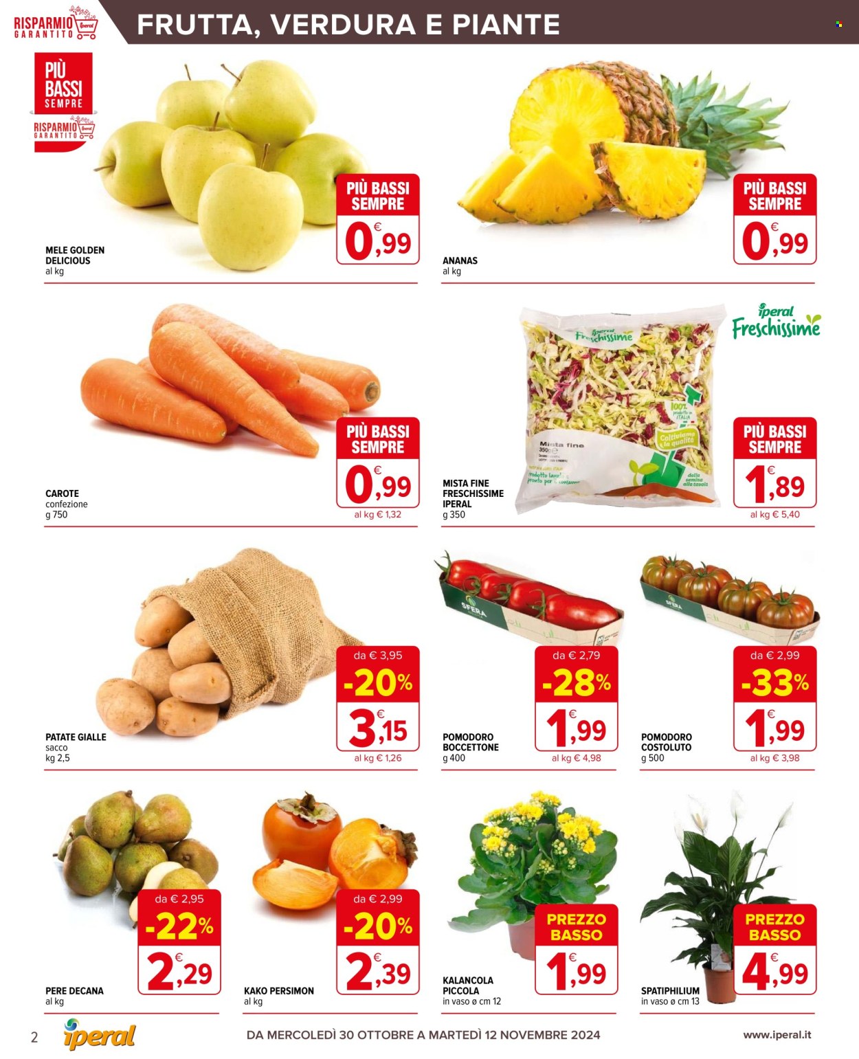 Volantino Iperal - 30/10/2024 - 12/11/2024. Pagina 2