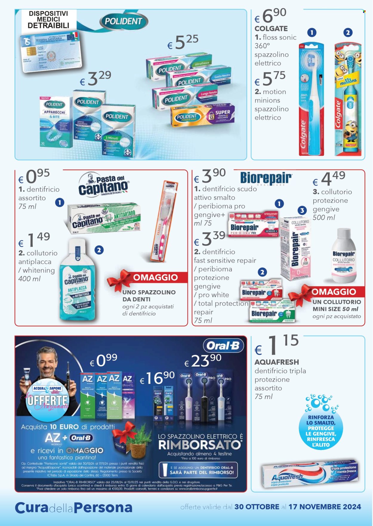 Volantino Acqua & Sapone - 30/10/2024 - 17/11/2024. Pagina 12
