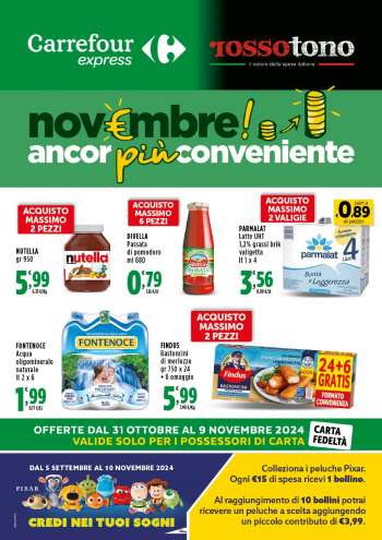 Volantino Carrefour - 31/10/2024 - 9/11/2024.