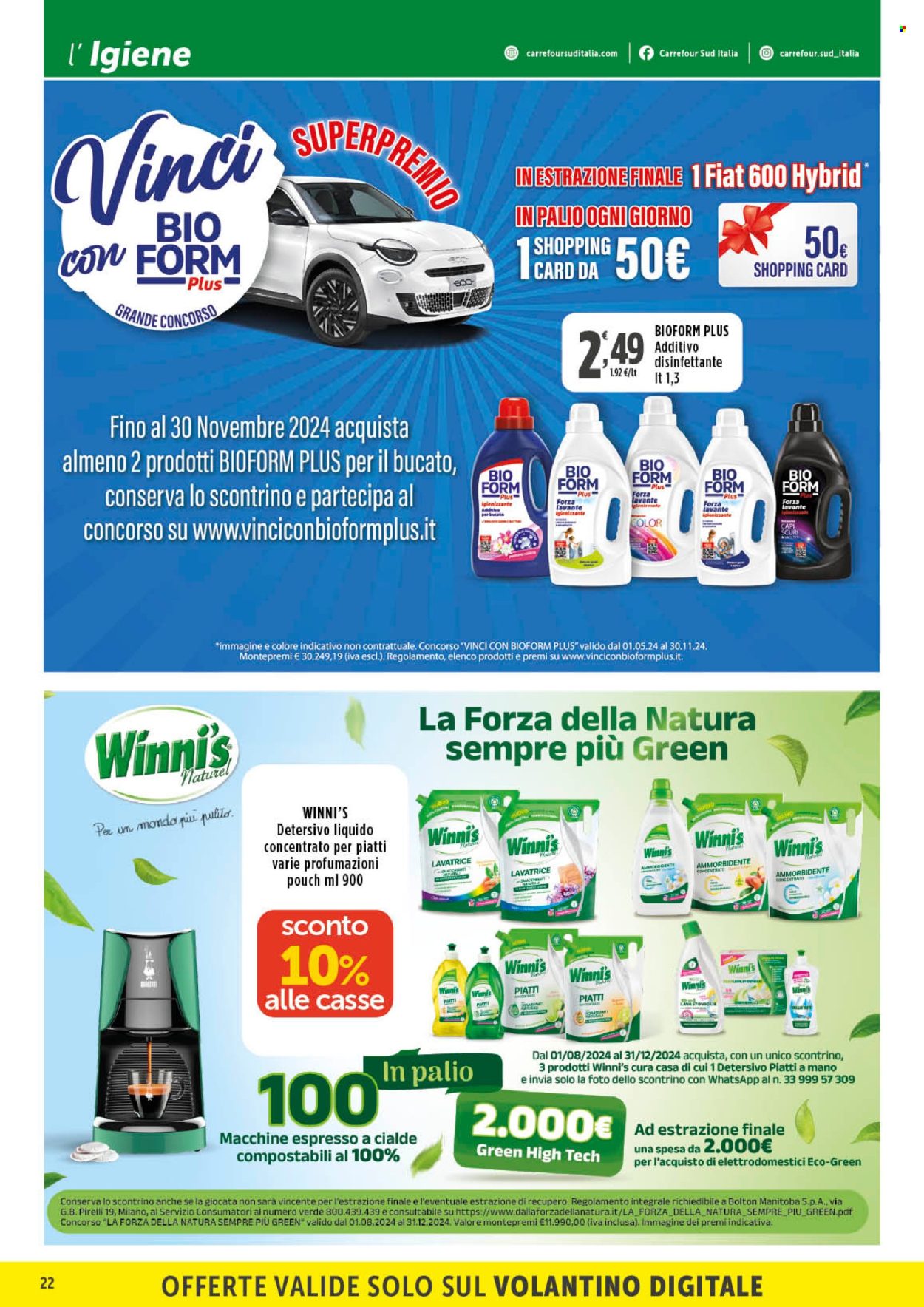 Volantino Carrefour - 31/10/2024 - 9/11/2024. Pagina 23
