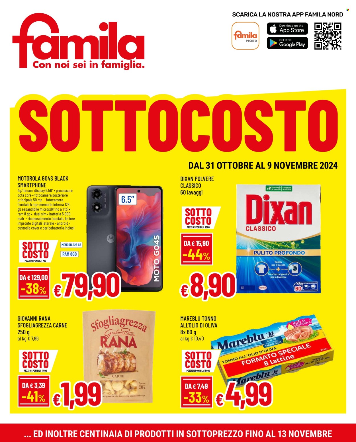 Volantino Famila - 31/10/2024 - 13/11/2024. Pagina 1