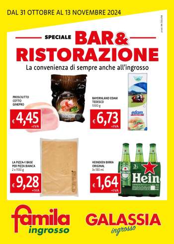 Volantino Famila - 31/10/2024 - 13/11/2024.
