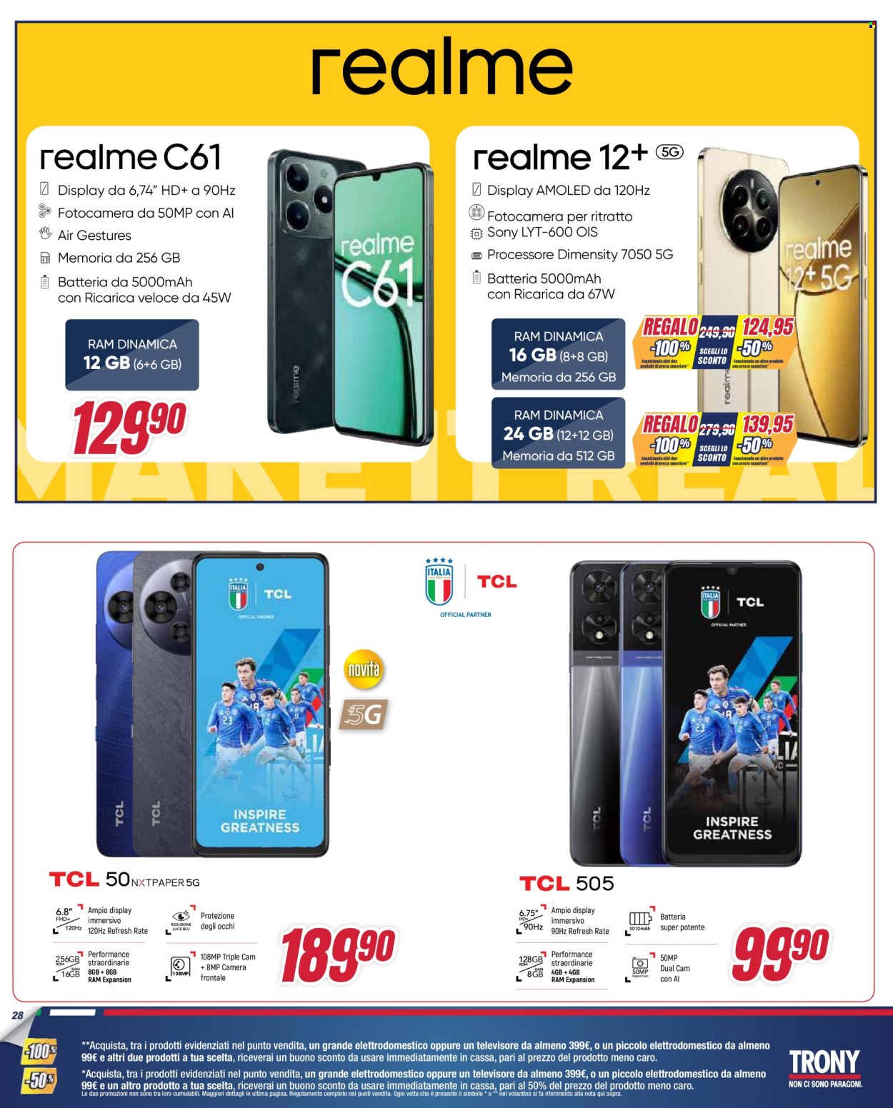 Volantino Trony - 31/10/2024 - 25/11/2024. Pagina 28