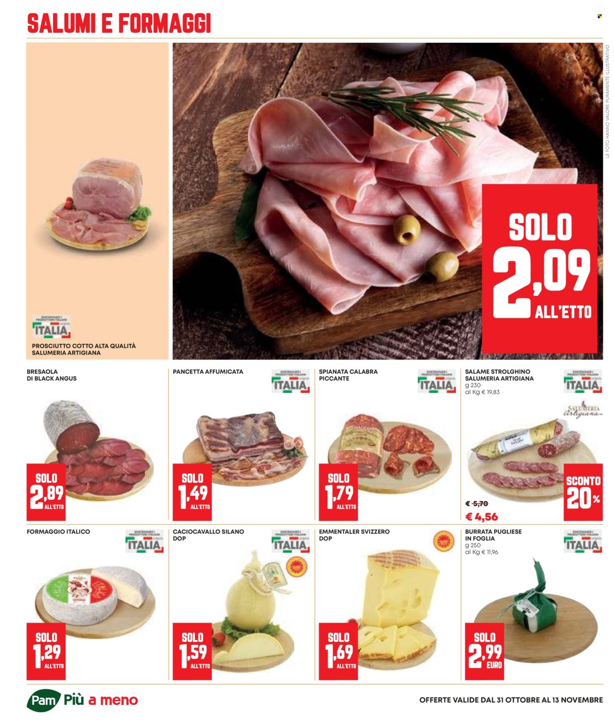 Volantino Pam Panorama - 31/10/2024 - 13/11/2024. Pagina 18