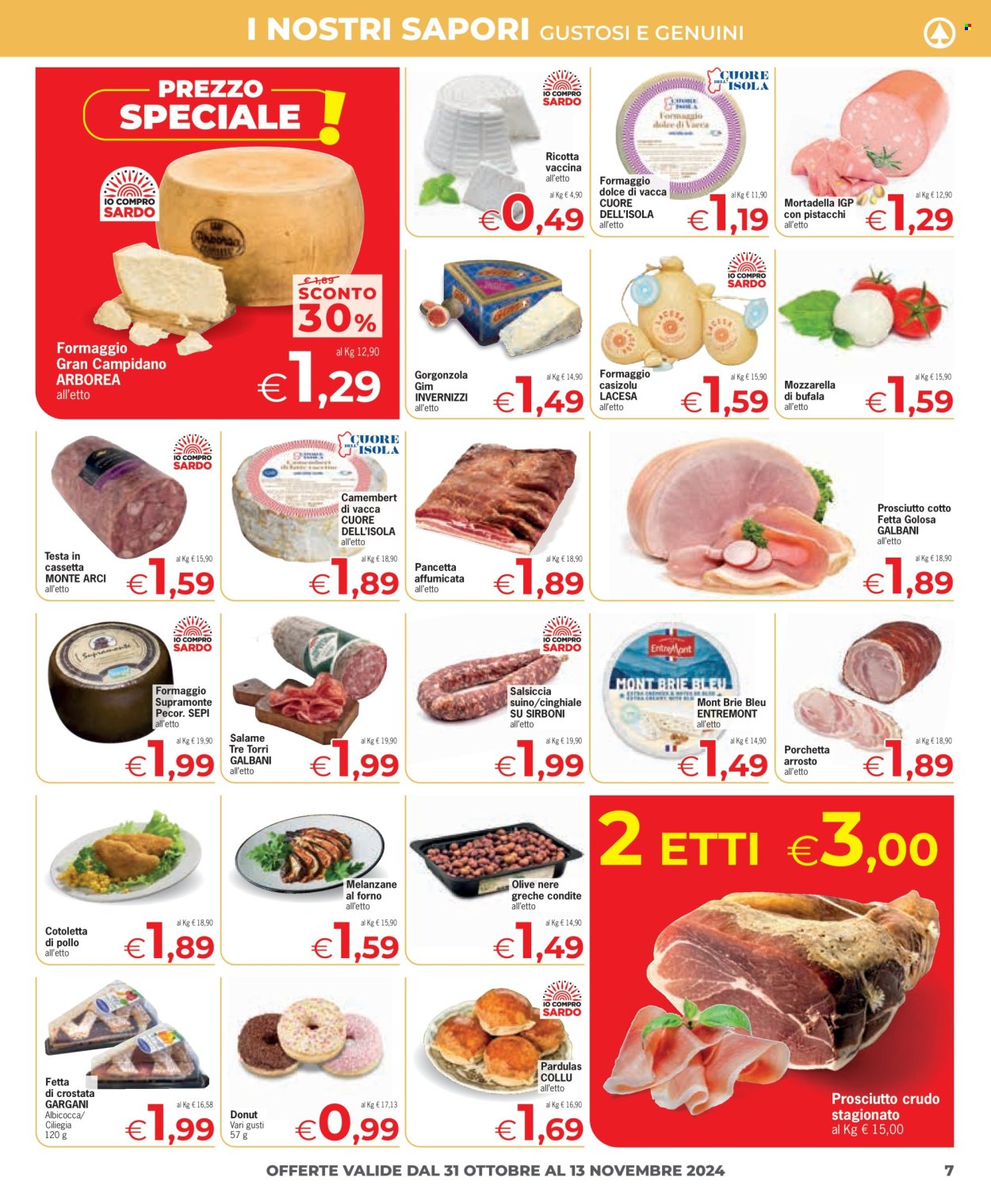 Leták Eurospar - 31.10.2024 - 13.11.2024. Strana 7