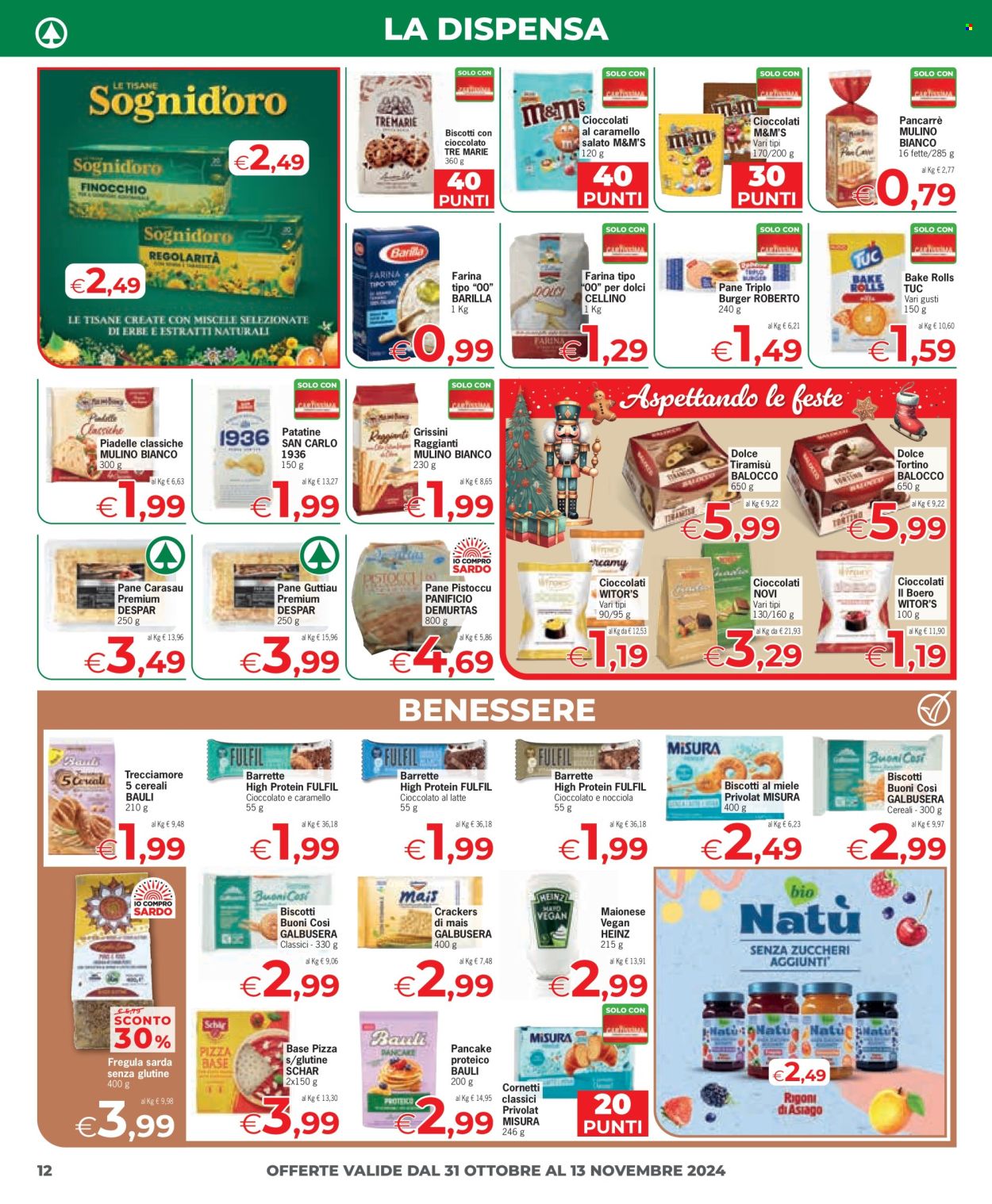 Leták Eurospar - 31.10.2024 - 13.11.2024. Strana 12