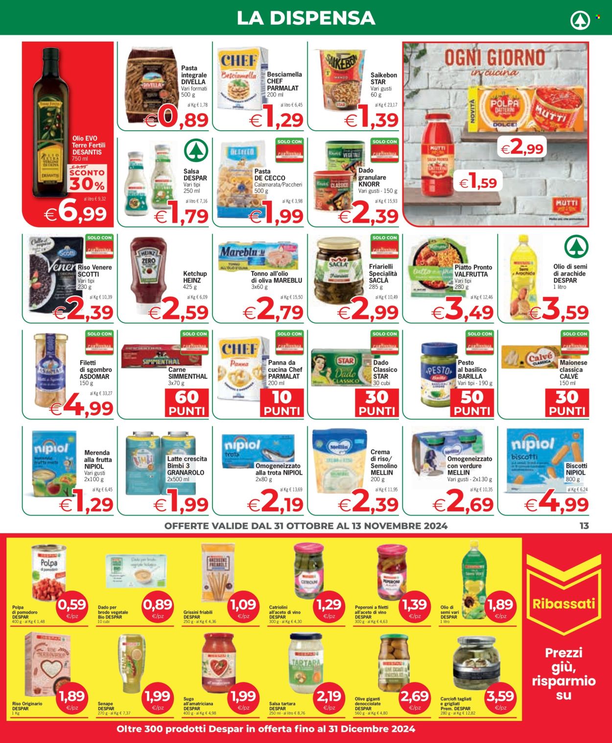 Volantino Eurospar - 31/10/2024 - 13/11/2024. Pagina 13