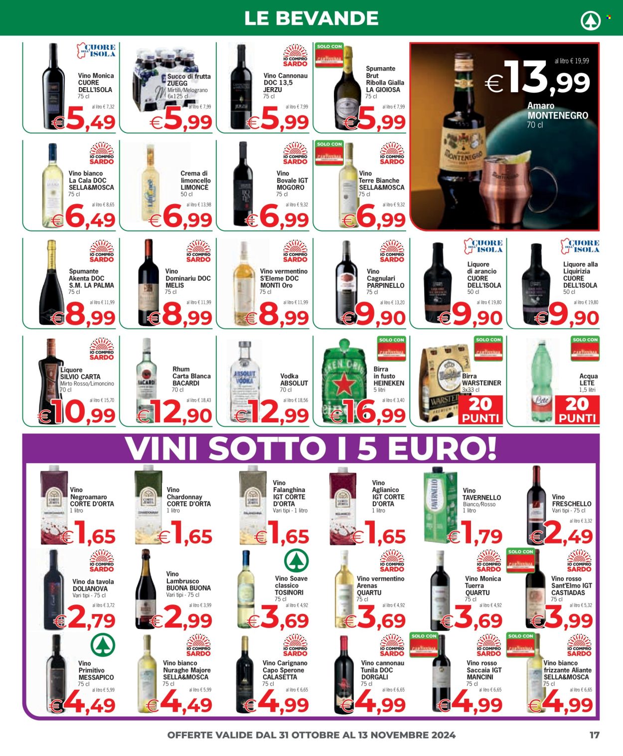 Volantino Eurospar - 31/10/2024 - 13/11/2024. Pagina 17