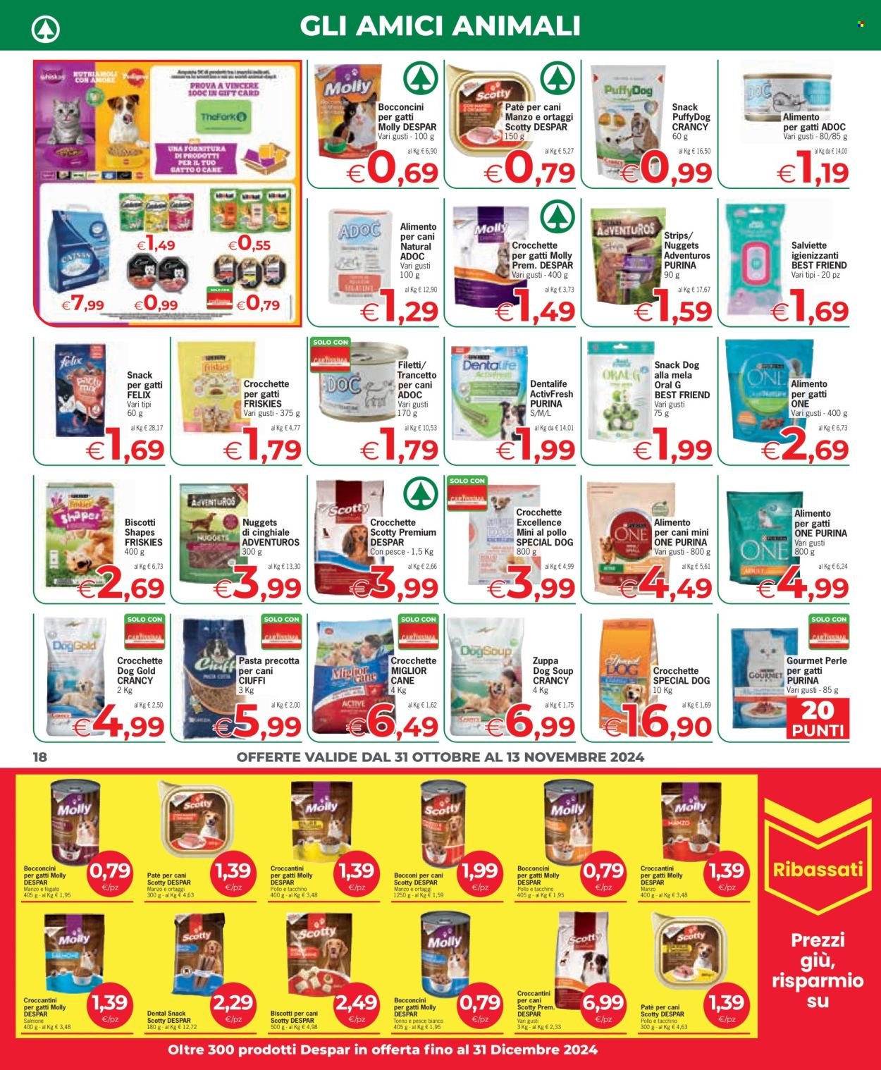 Leták Eurospar - 31.10.2024 - 13.11.2024. Strana 18