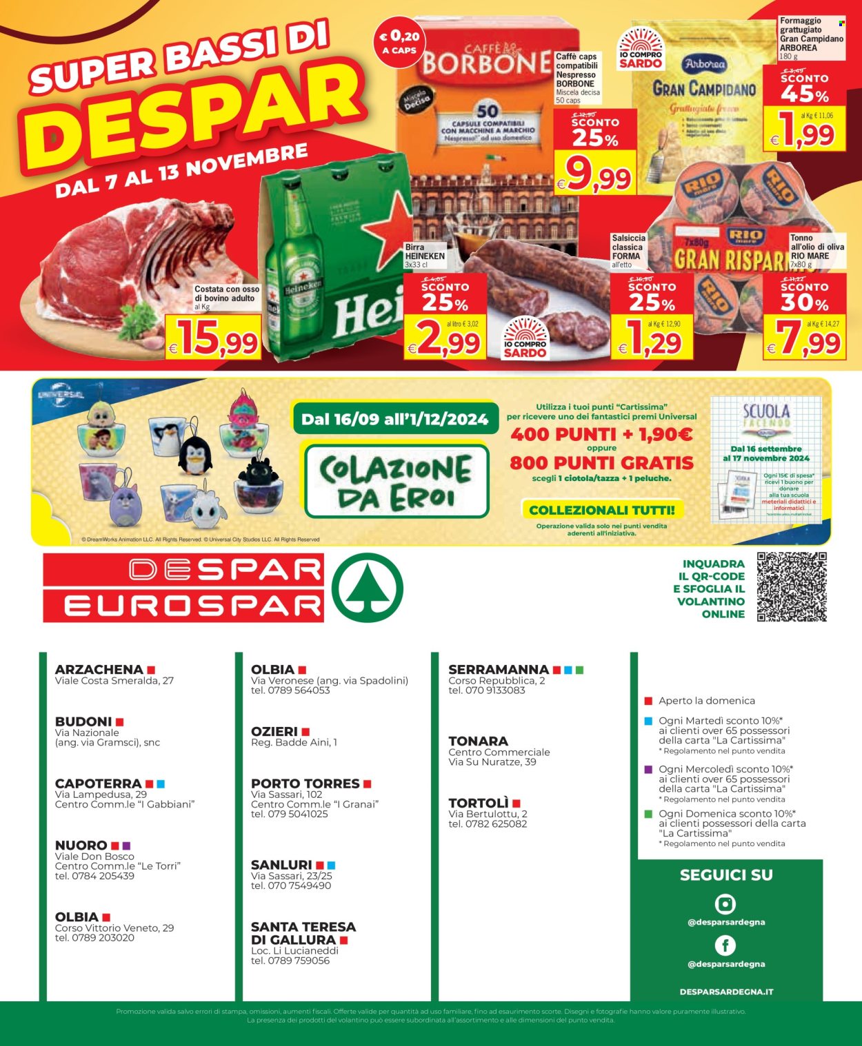 Leták Eurospar - 31.10.2024 - 13.11.2024. Strana 20