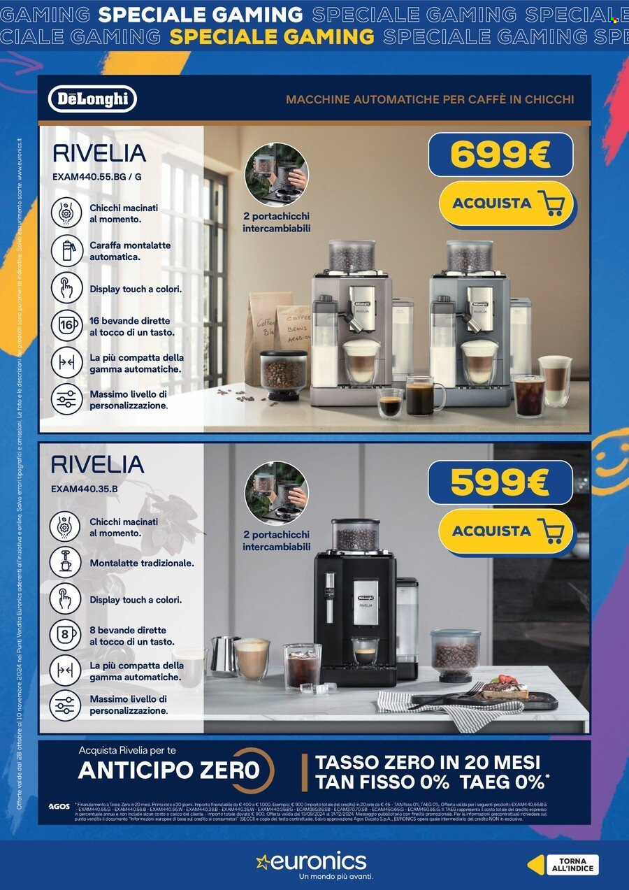 Volantino Euronics - 28/10/2024 - 10/11/2024. Pagina 18