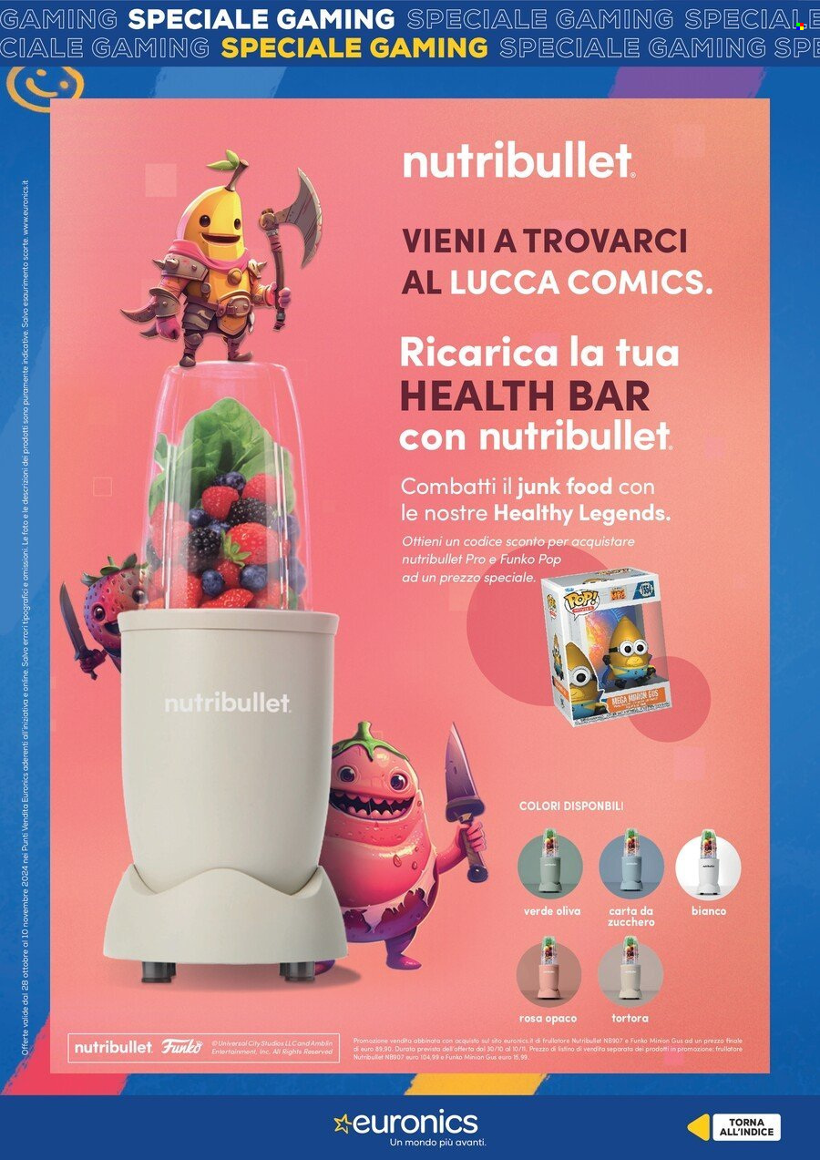 Volantino Euronics - 28/10/2024 - 10/11/2024. Pagina 19