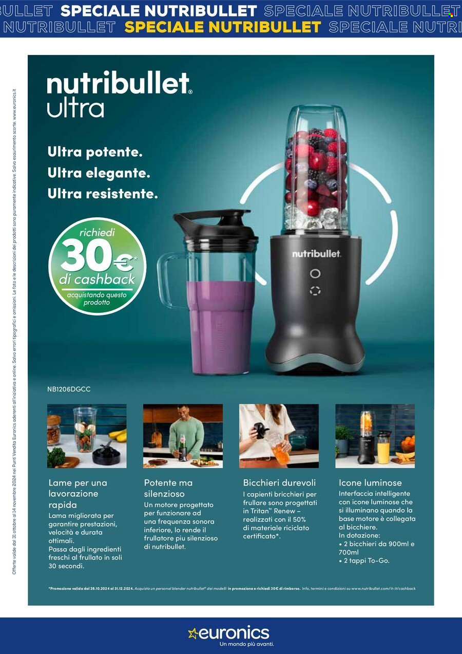 Volantino Euronics - 31/10/2024 - 14/11/2024. Pagina 8