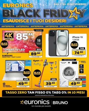 Volantino Euronics - 1/11/2024 - 13/11/2024.