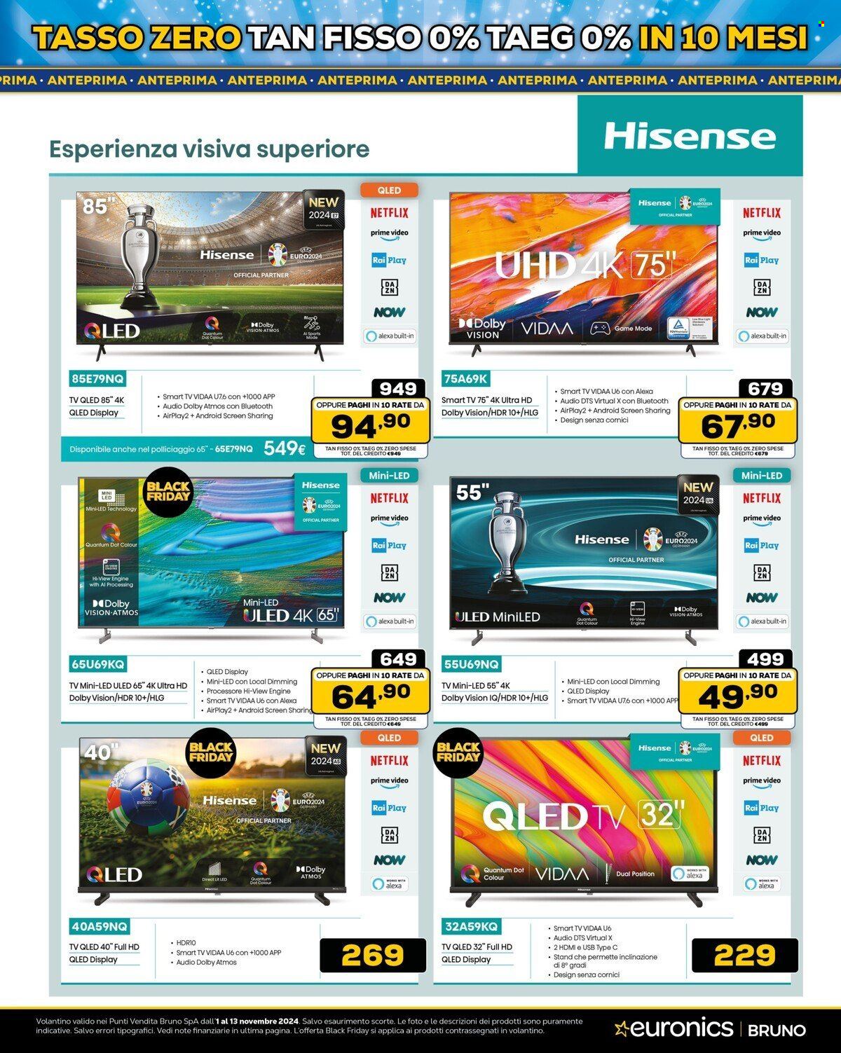 Volantino Euronics - 1/11/2024 - 13/11/2024. Pagina 16