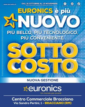 Volantino Euronics - 31/10/2024 - 13/11/2024.