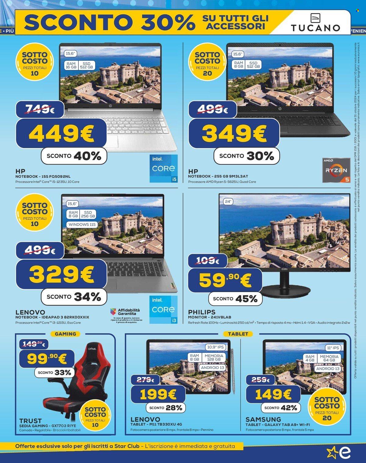 Volantino Euronics - 31/10/2024 - 13/11/2024. Pagina 5