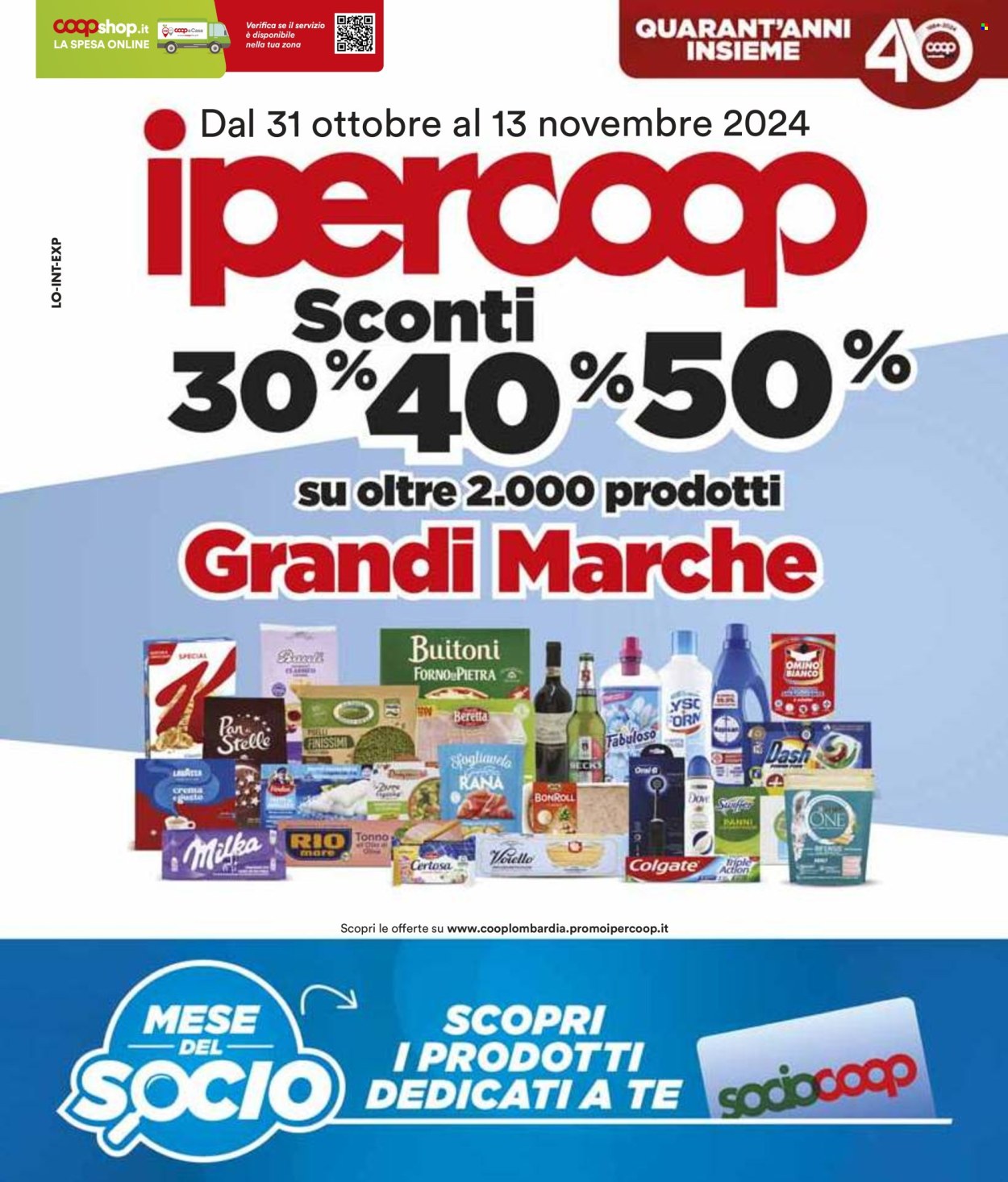 Leták Coop - 31.10.2024 - 13.11.2024. Strana 1
