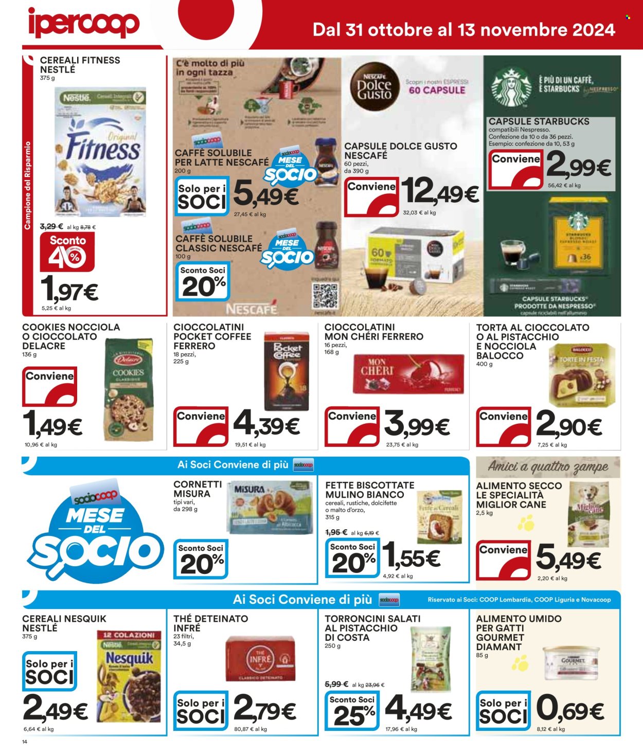 Volantino Coop - 31/10/2024 - 13/11/2024. Pagina 14