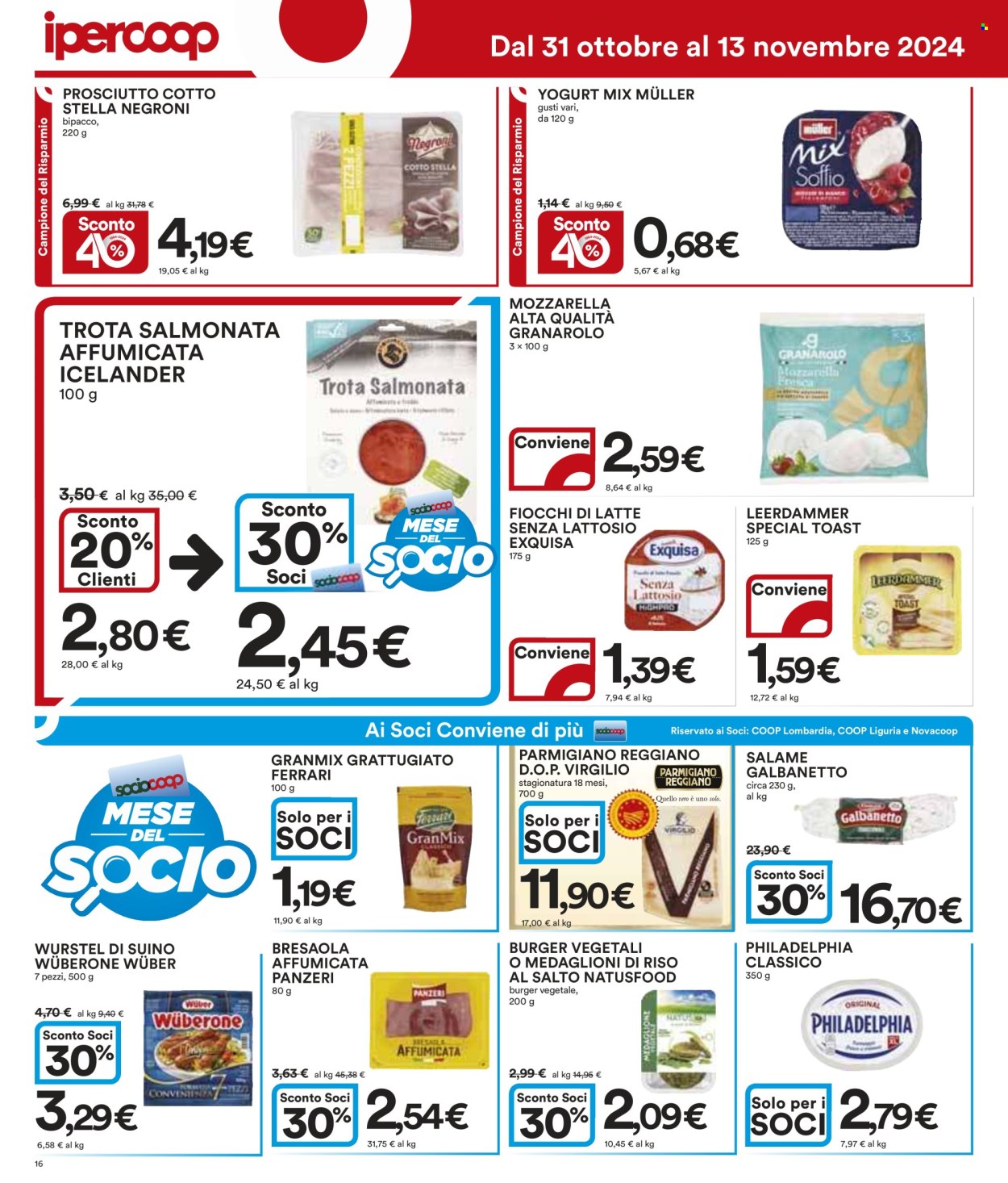 Leták Coop - 31.10.2024 - 13.11.2024. Strana 16