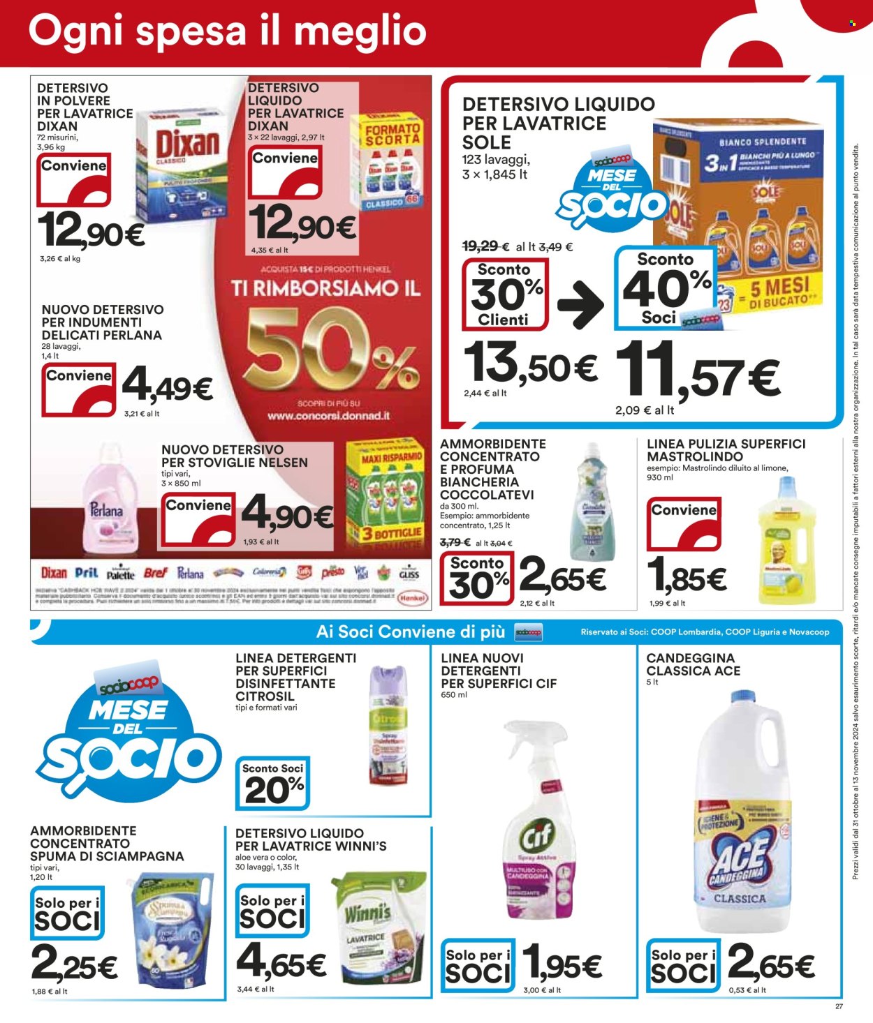 Leták Coop - 31.10.2024 - 13.11.2024. Strana 27