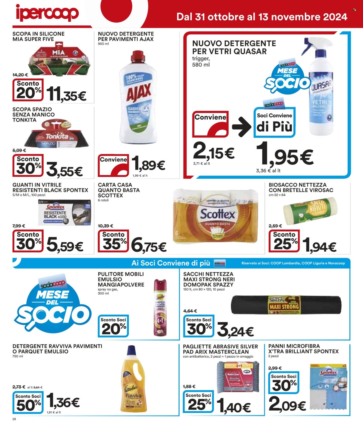 Leták Coop - 31.10.2024 - 13.11.2024. Strana 28