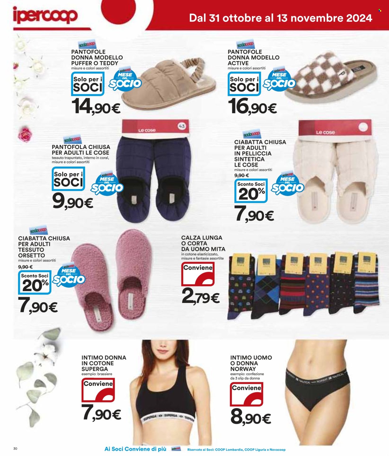 Volantino Coop - 31/10/2024 - 13/11/2024. Pagina 30