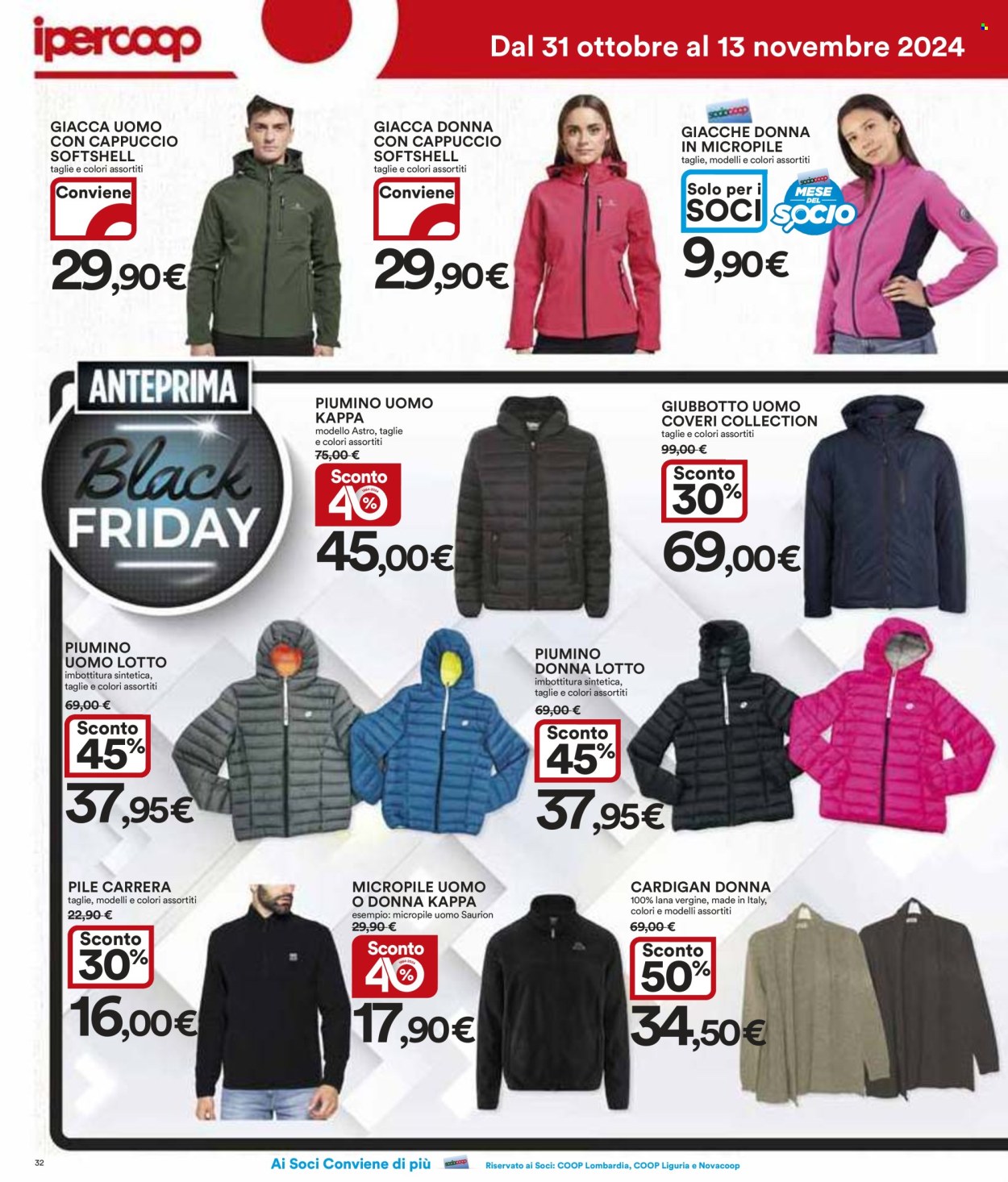 Volantino Coop - 31/10/2024 - 13/11/2024. Pagina 32