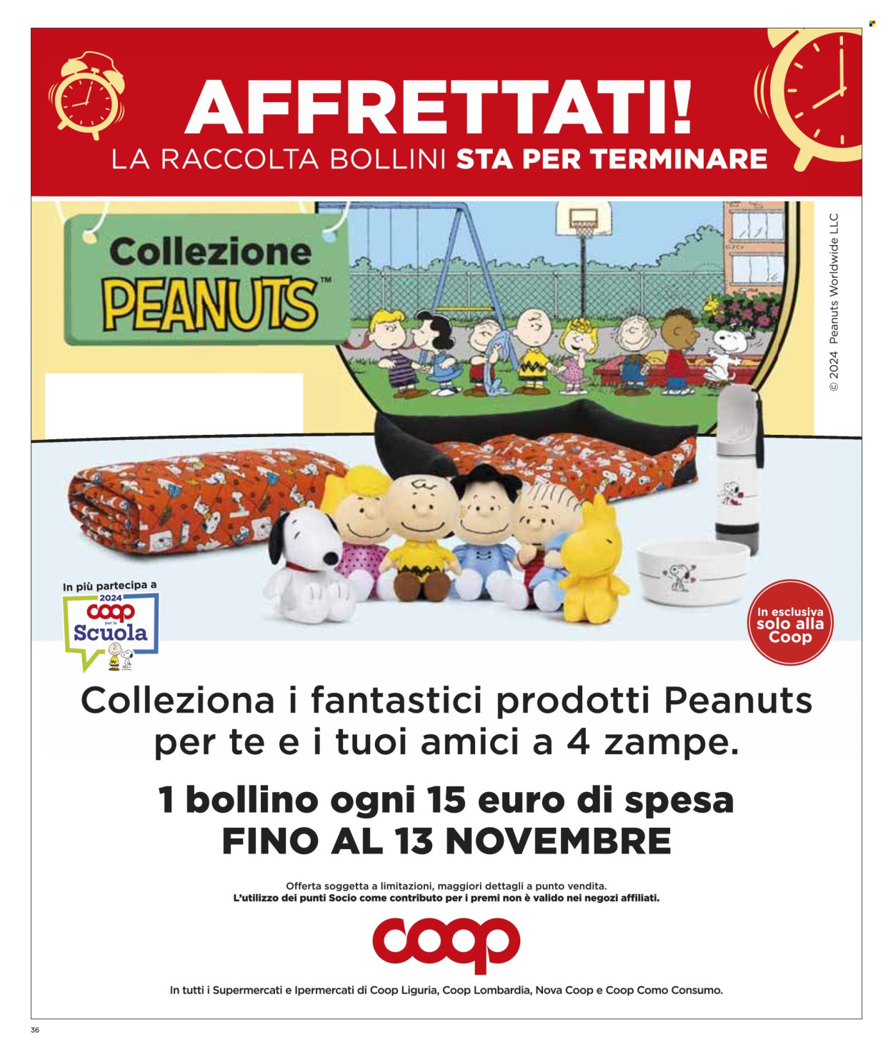 Volantino Coop - 31/10/2024 - 13/11/2024. Pagina 36