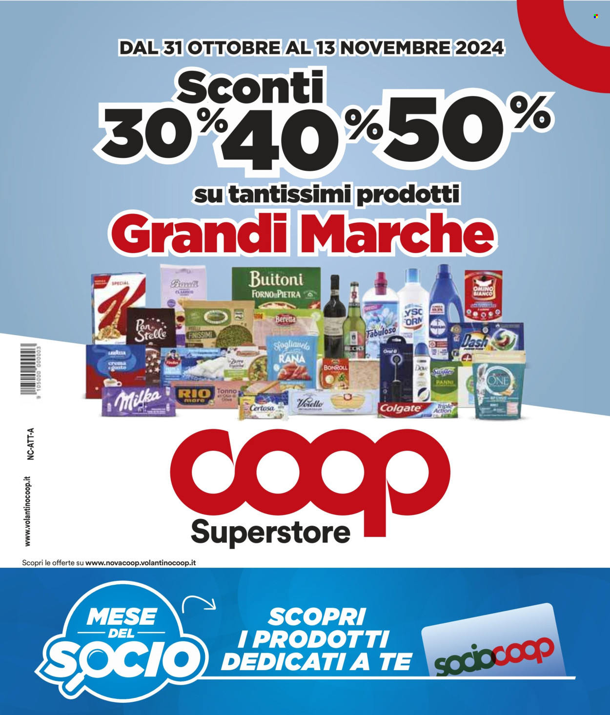 Leták Coop - 31.10.2024 - 13.11.2024. Strana 1