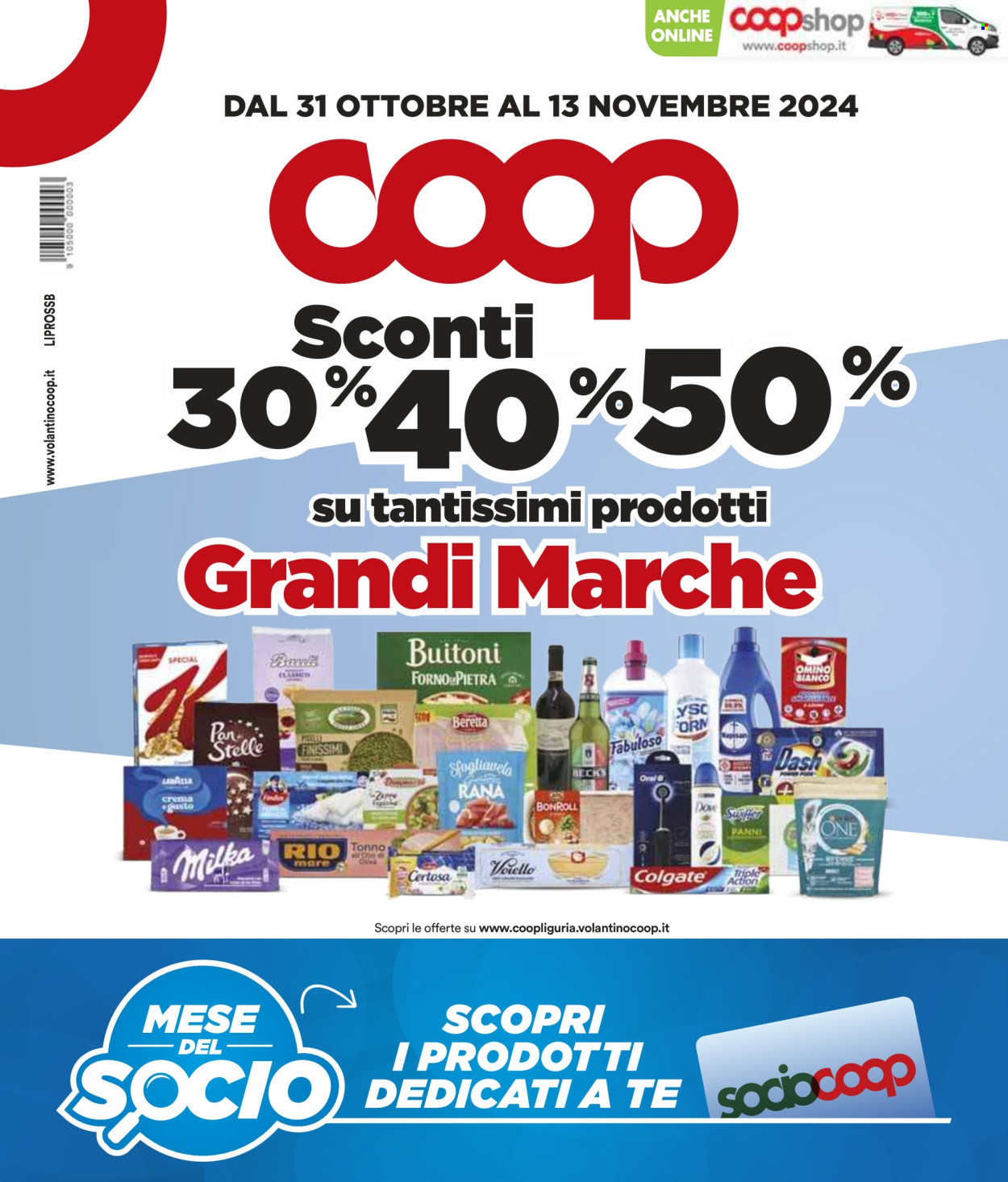 Leták Coop - 31.10.2024 - 13.11.2024. Strana 1