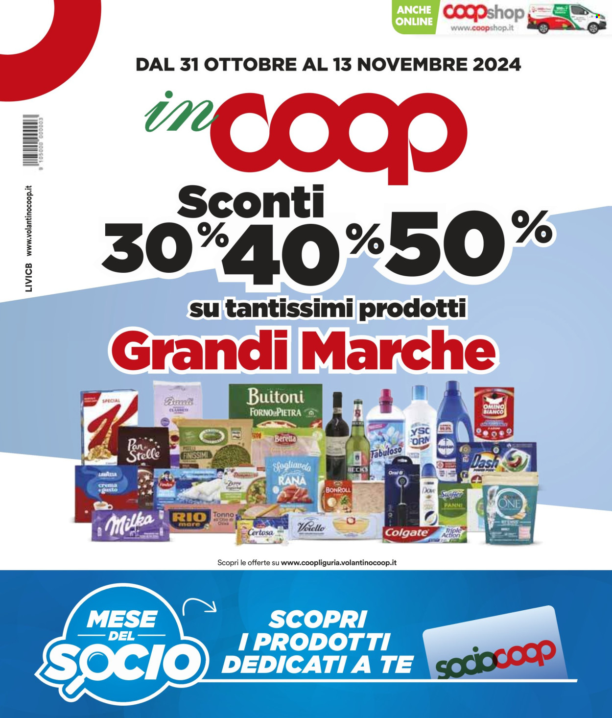 Leták Coop - 31.10.2024 - 13.11.2024. Strana 1