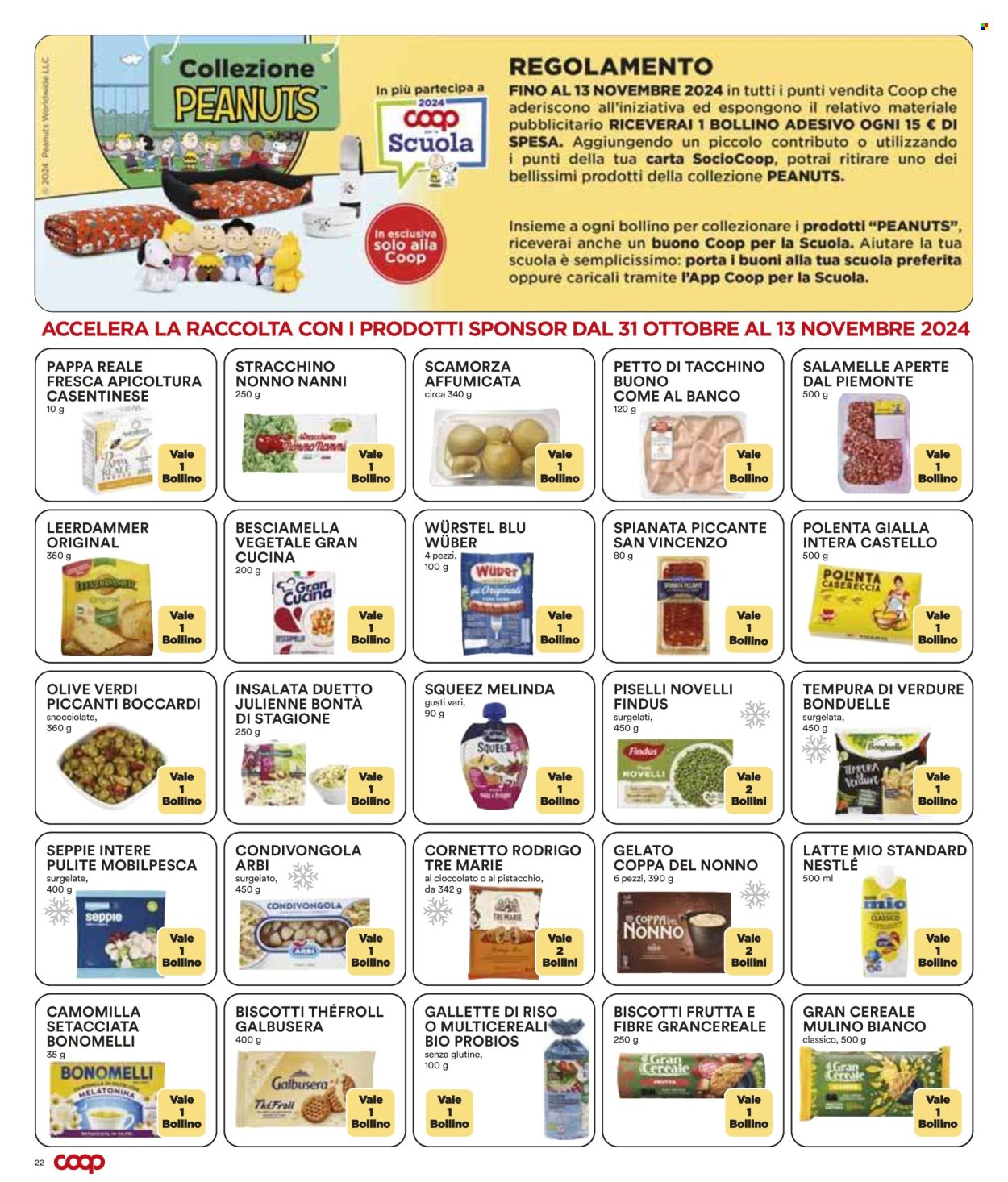 Volantino Coop - 31/10/2024 - 13/11/2024. Pagina 22