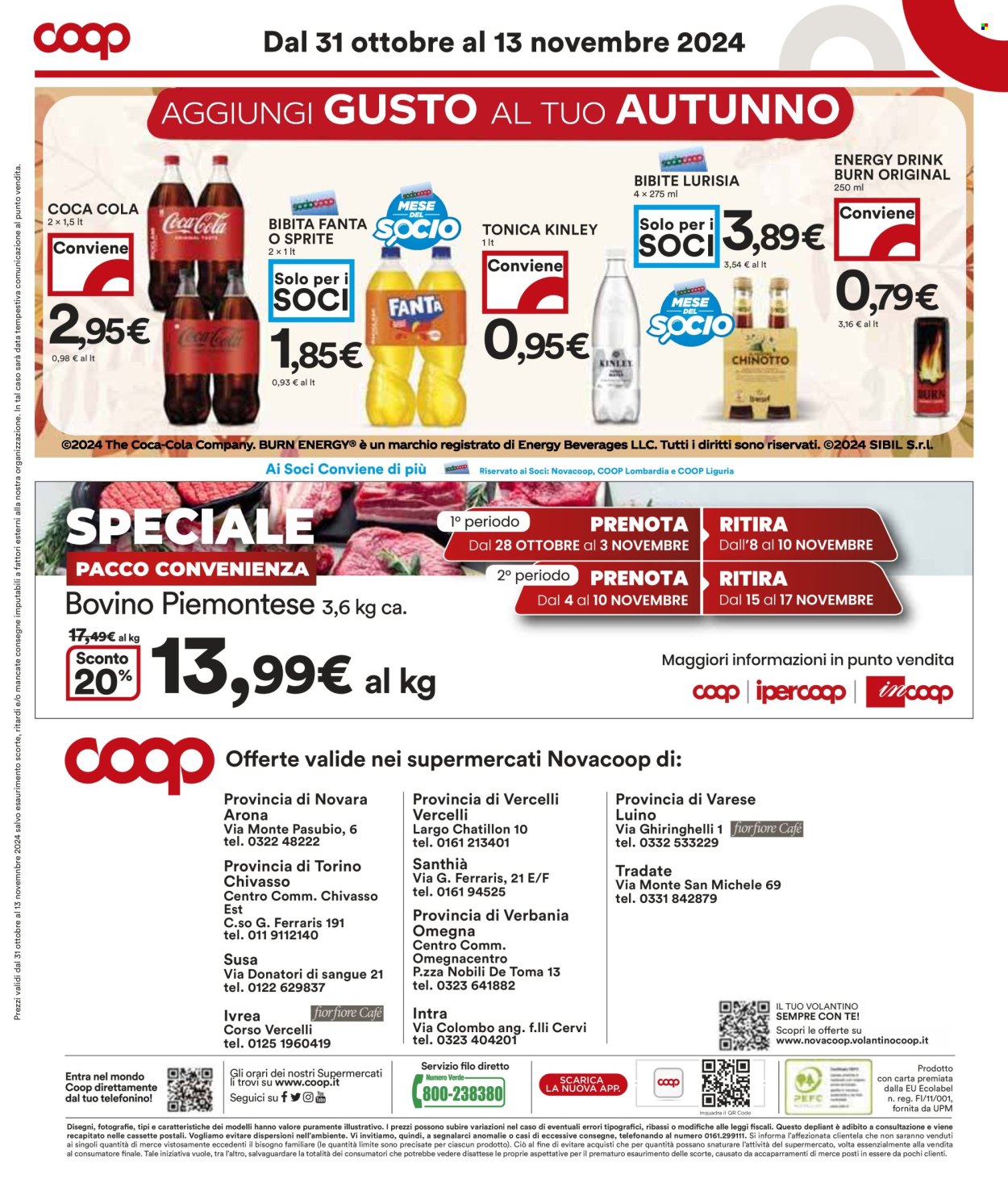 Leták Coop - 31.10.2024 - 13.11.2024. Strana 32