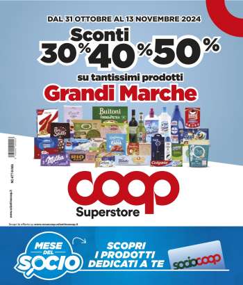 Volantino Coop - 31/10/2024 - 13/11/2024.