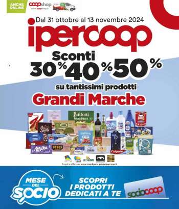 Volantino Coop - 31/10/2024 - 13/11/2024.