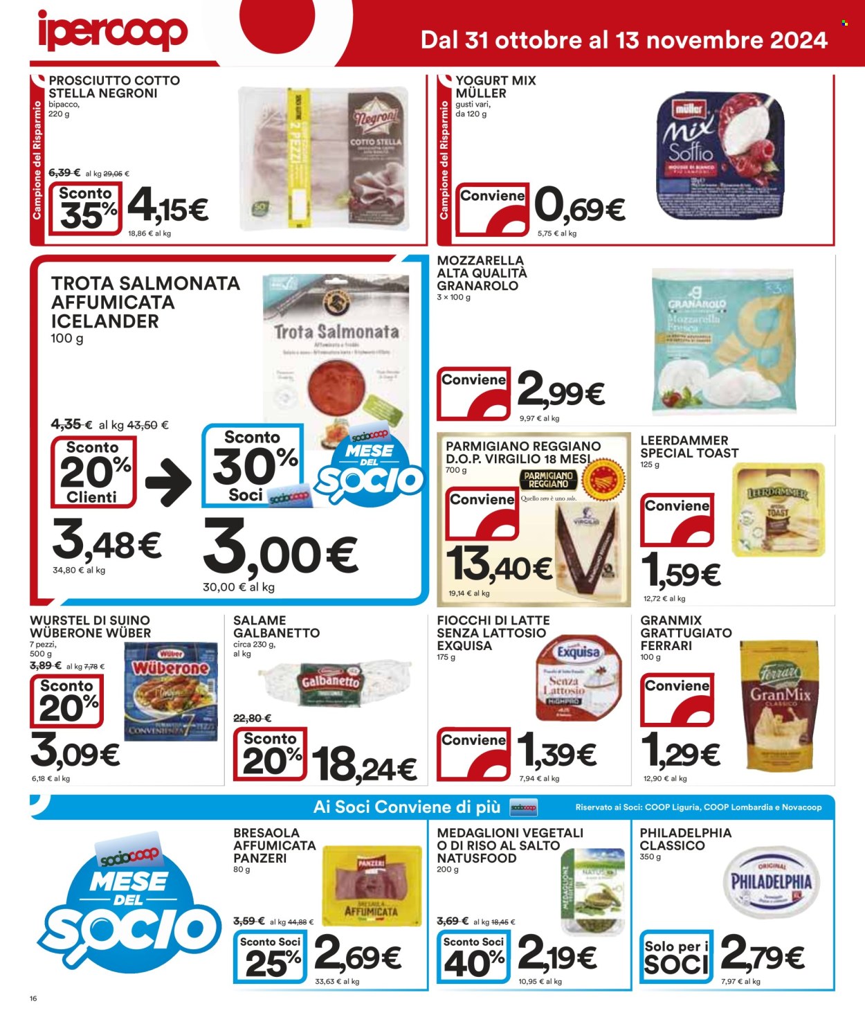 Leták Coop - 31.10.2024 - 13.11.2024. Strana 16