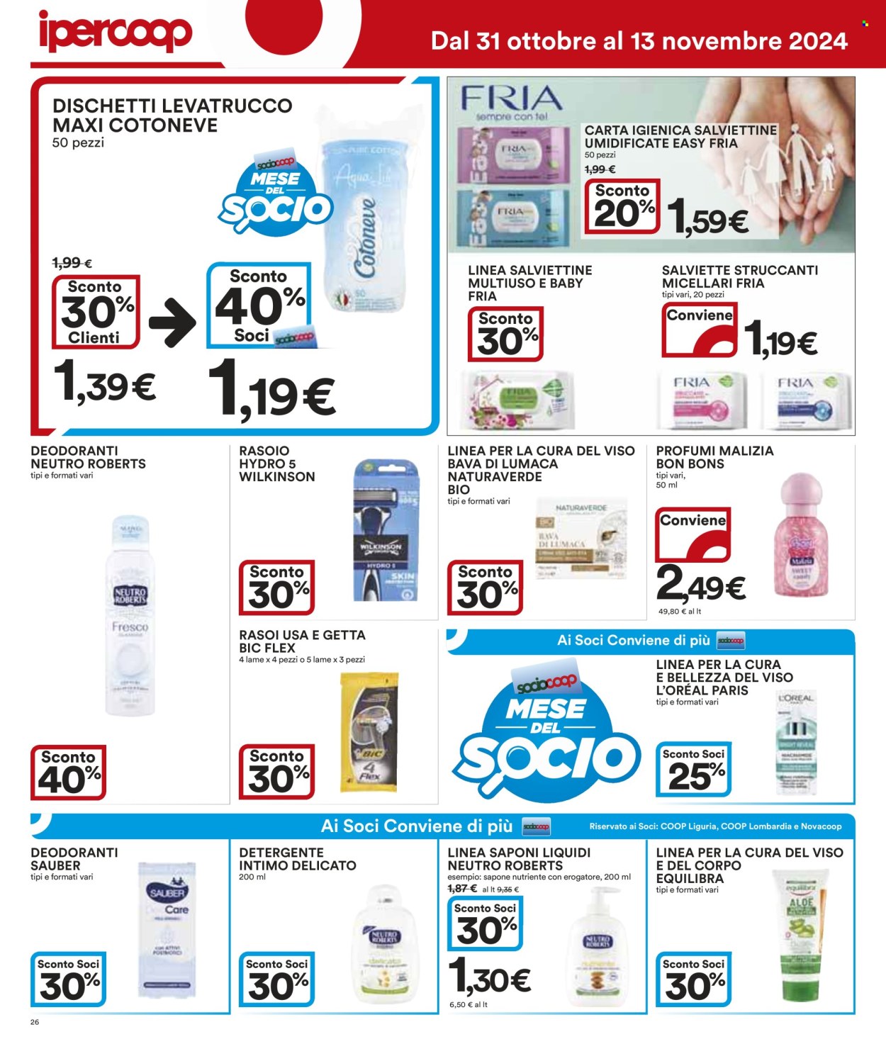 Leták Coop - 31.10.2024 - 13.11.2024. Strana 26