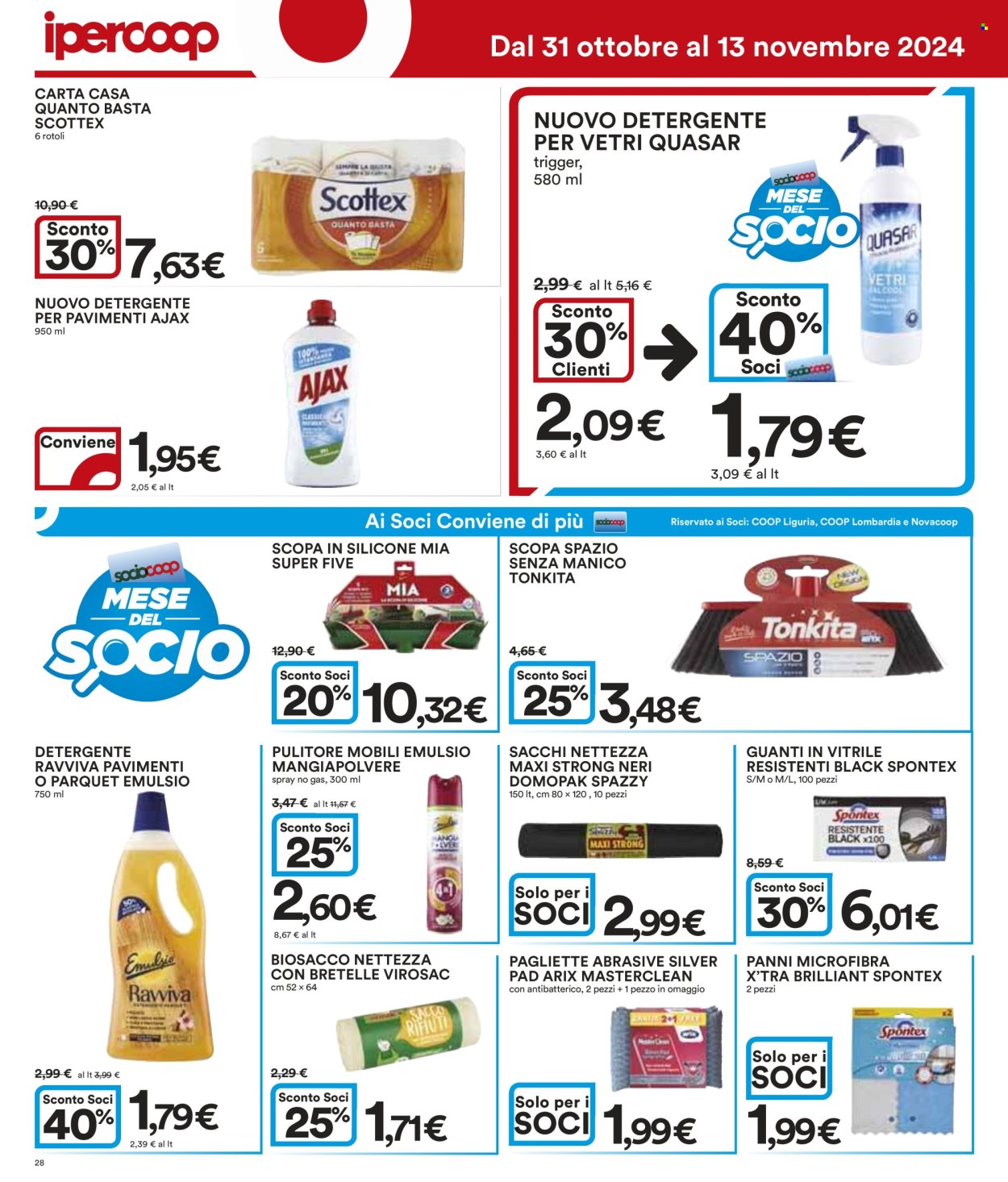 Leták Coop - 31.10.2024 - 13.11.2024. Strana 28