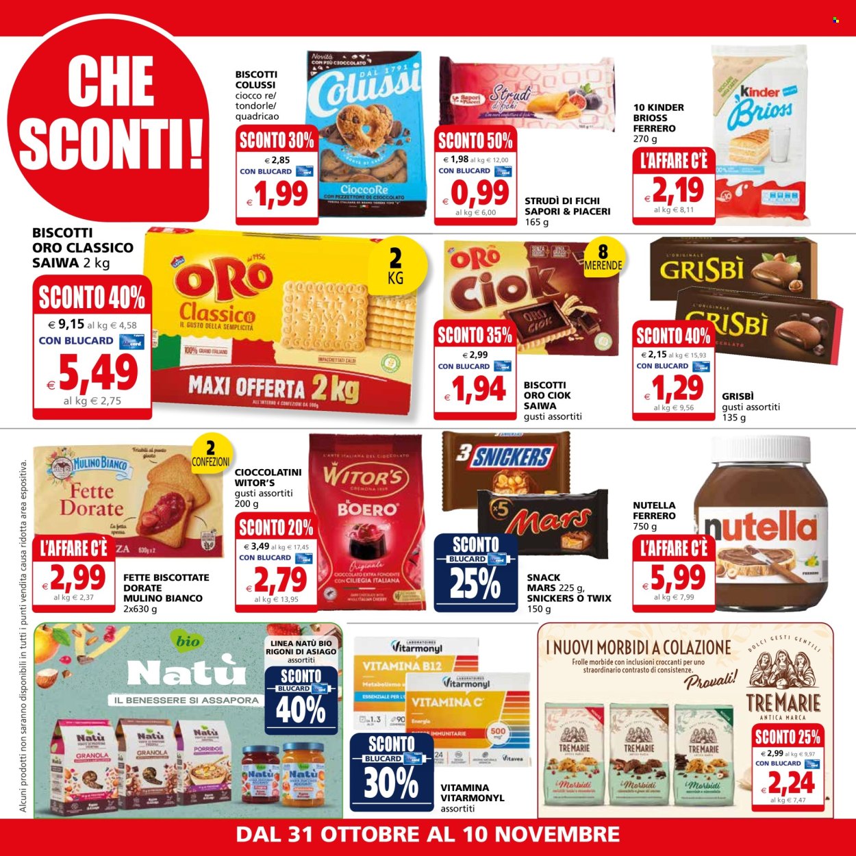 Volantino Il Gigante - 31/10/2024 - 9/11/2024. Pagina 22