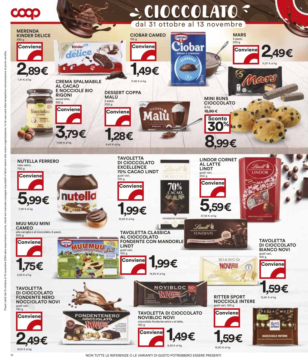 Volantino Coop - 31/10/2024 - 13/11/2024. Pagina 12