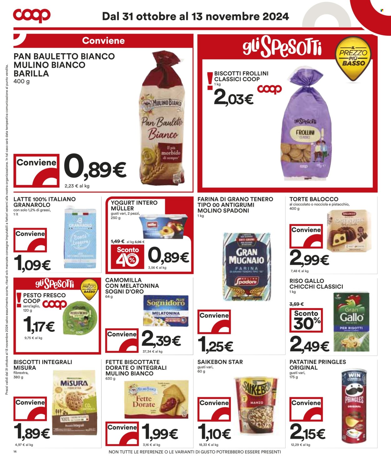 Volantino Coop - 31/10/2024 - 13/11/2024. Pagina 14
