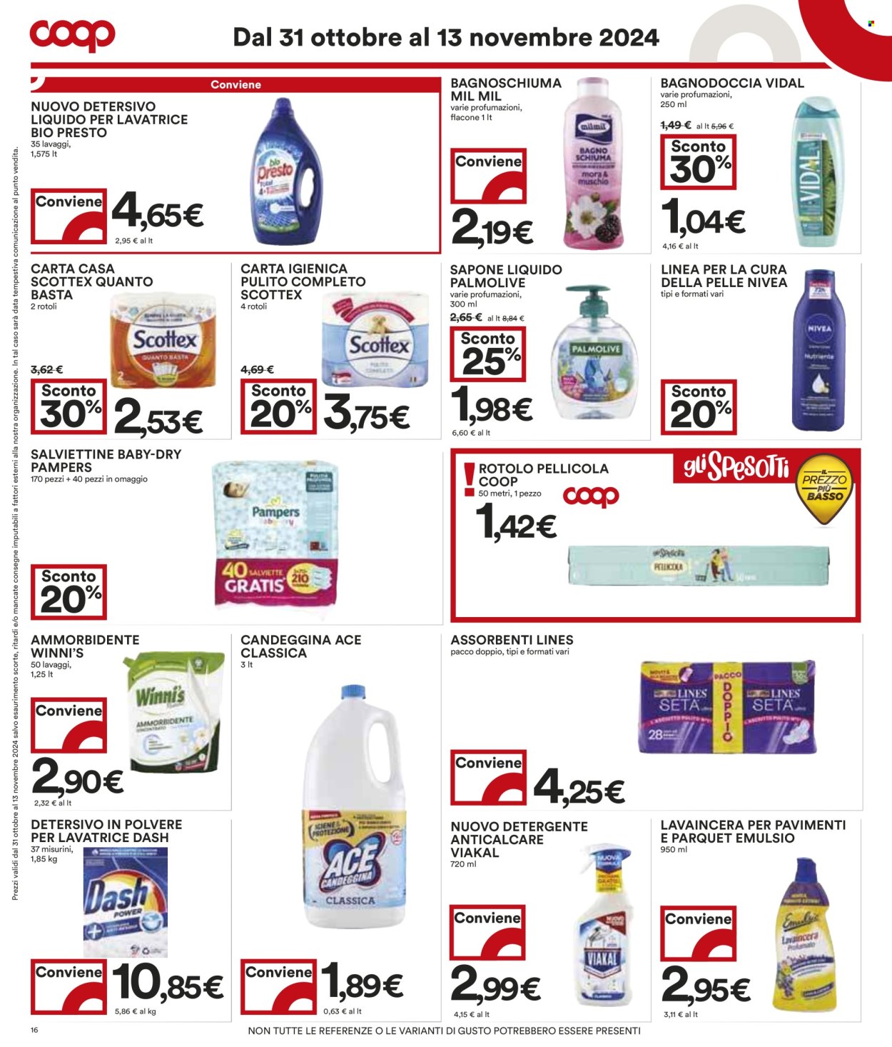 Volantino Coop - 31/10/2024 - 13/11/2024. Pagina 16
