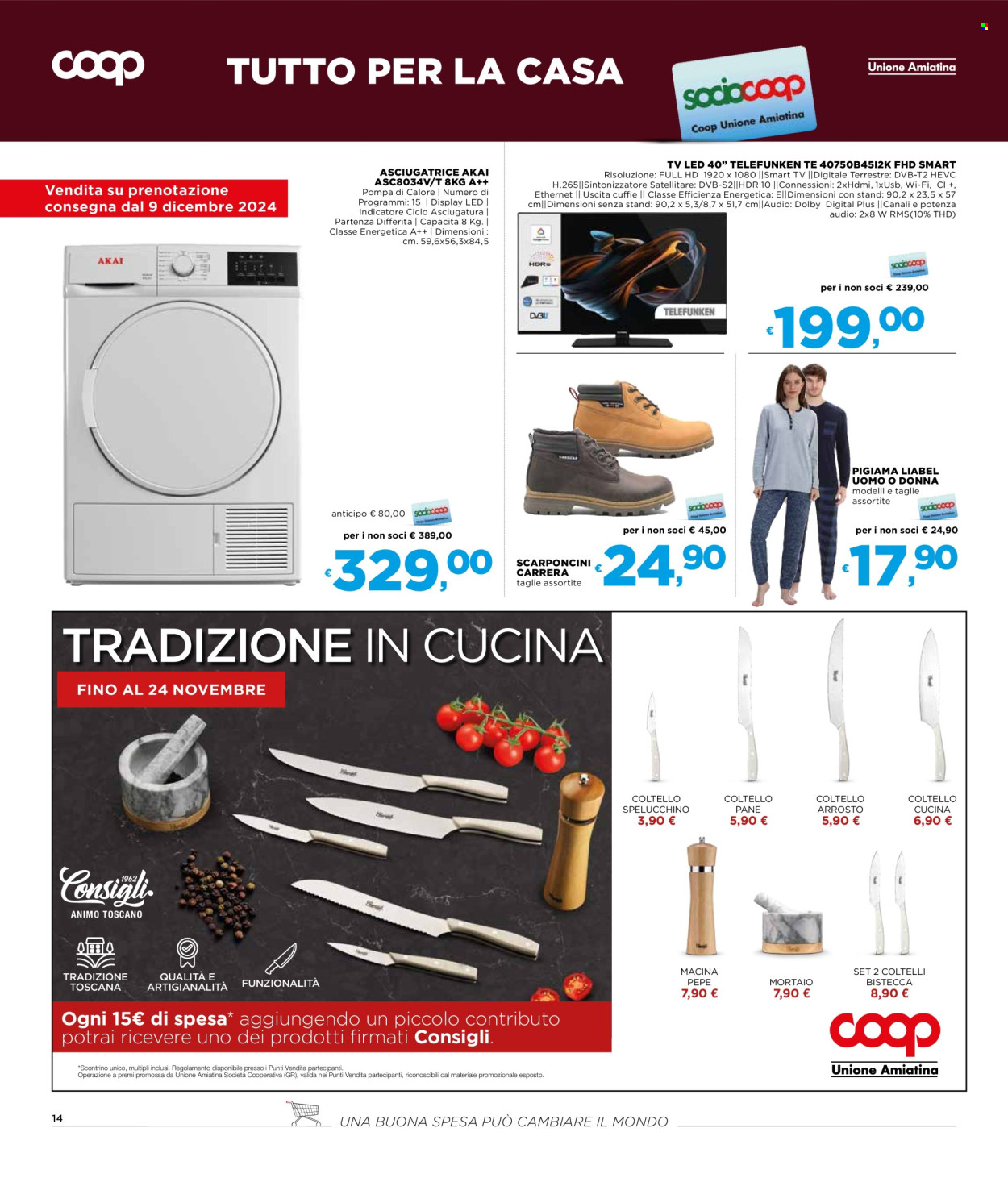 Leták Coop - 31.10.2024 - 13.11.2024. Strana 14