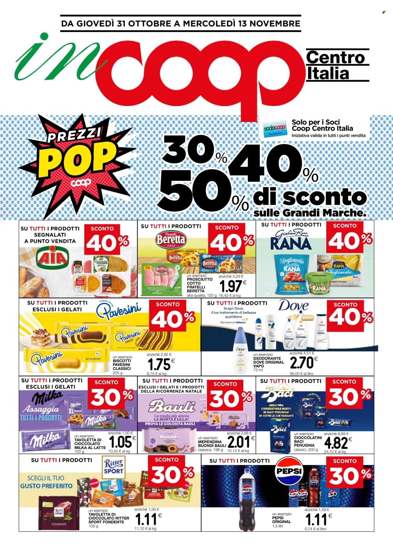 Volantino Coop - 31/10/2024 - 13/11/2024. Pagina 1